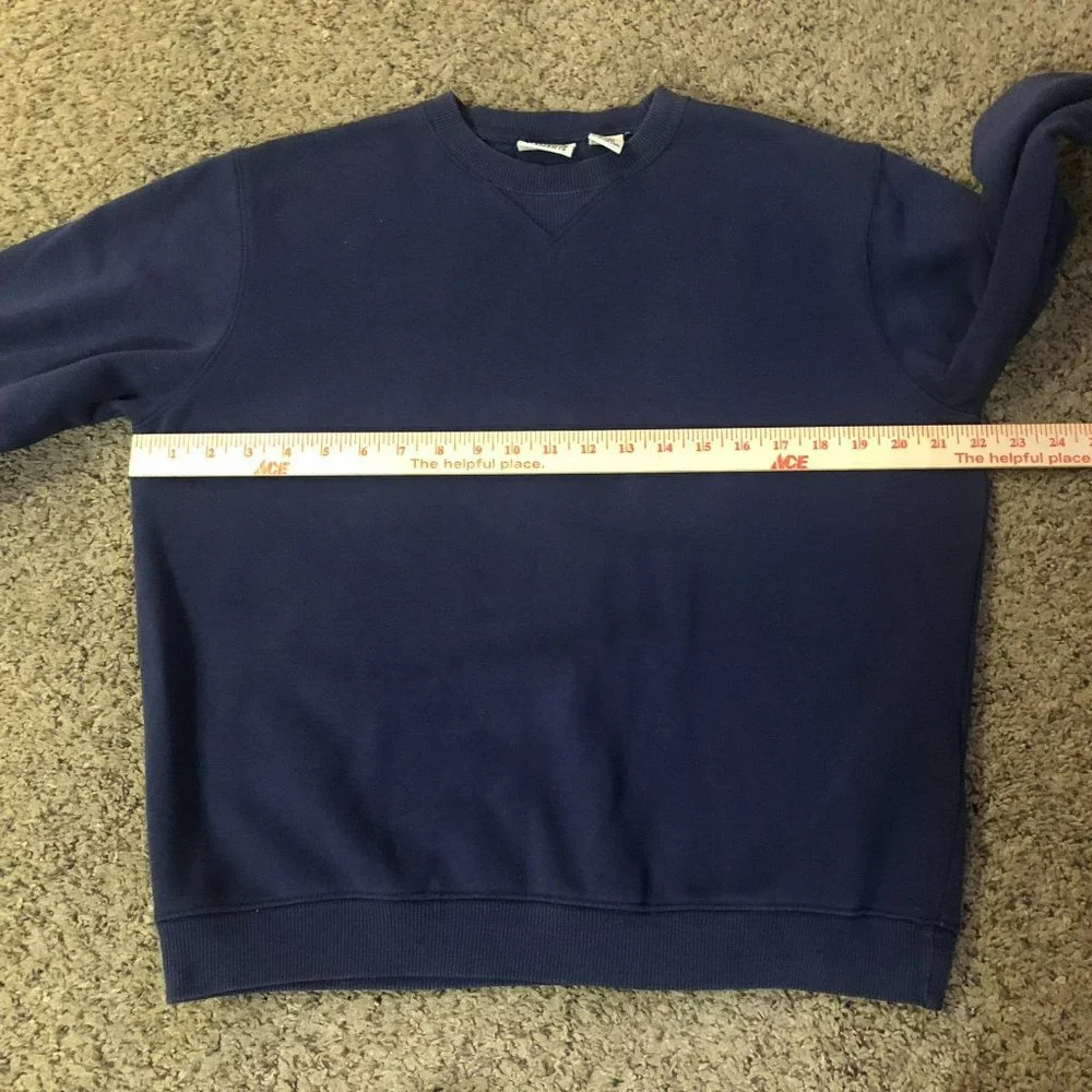 Vintage Classic Elements Sweatshirt Womens S (6-8) Used Dark Blue - Picture 8 of 14